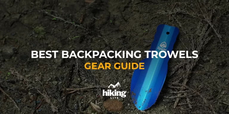 Best Backpacking Trowels: A Zpacks trowel in use