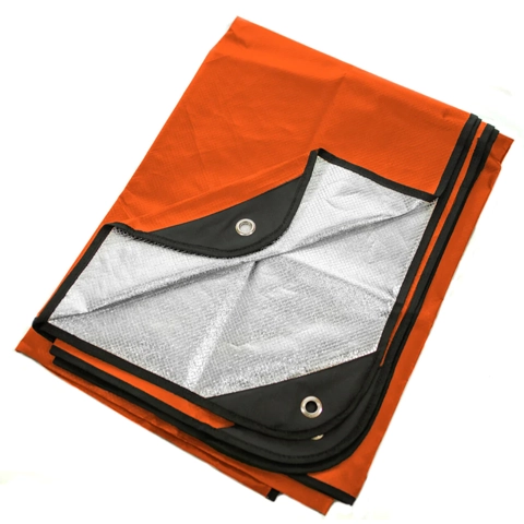 Arcturus Outdoor Survival Blanket 60" x 82" - Orange 