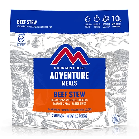 Pre-Made Meals: Mountain House Adventure Meals