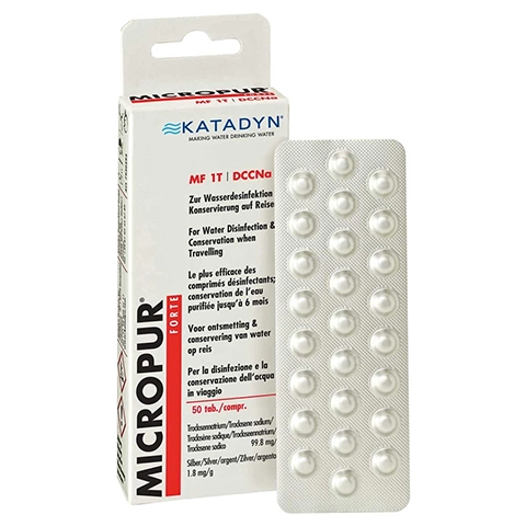 Ultralight Backpacking Water Treatment Option: Katadyn Micropur Purification Tablets (Package of 20)