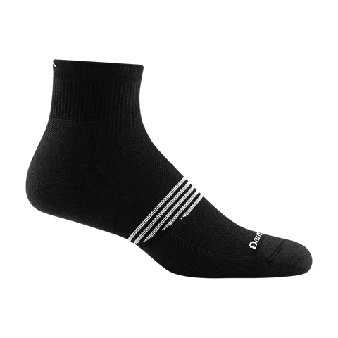 Ultralight Hiking Socks for Men: Darn Tough Element 1/4 Length Light Cushion Socks