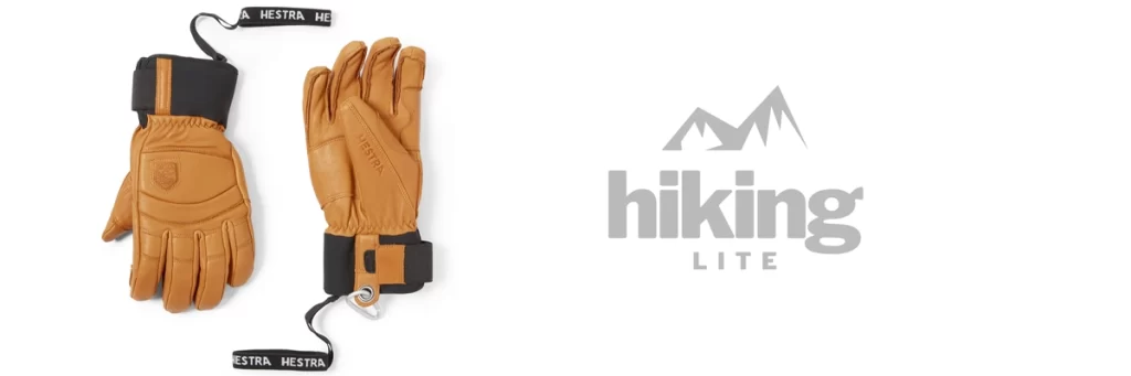 Hiking Gloves: Full-fingered leather option (Hestra Gloves Fall Line Gloves)
