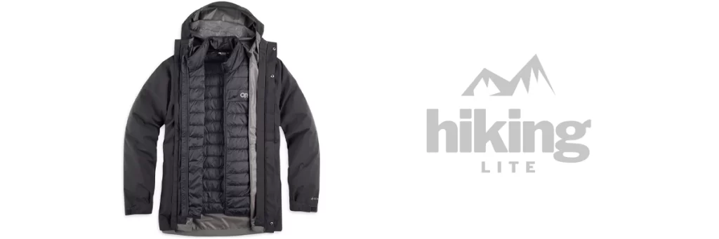 How to Choose a Hiking Jacket: Outdoor Research Foray 3-In-1 Parka