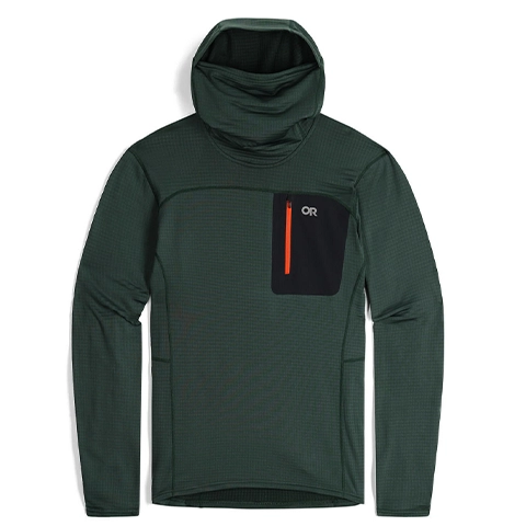 Gifts for Him:  Outdoor Research
Vigor Grid Fleece Pullover Hoodie