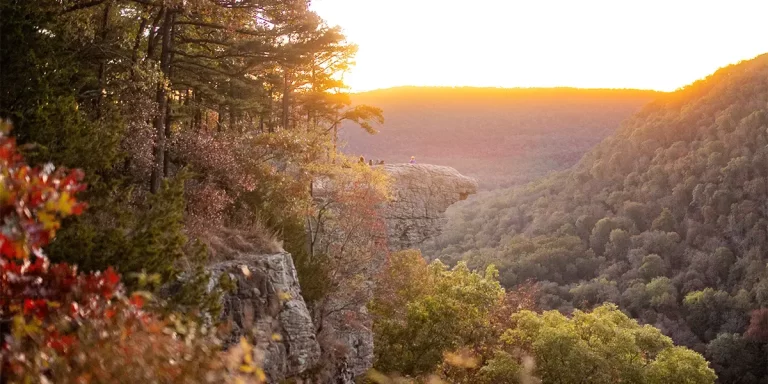 Backpacking in Arkansas: A Beautiful Trail in the Golden Hour